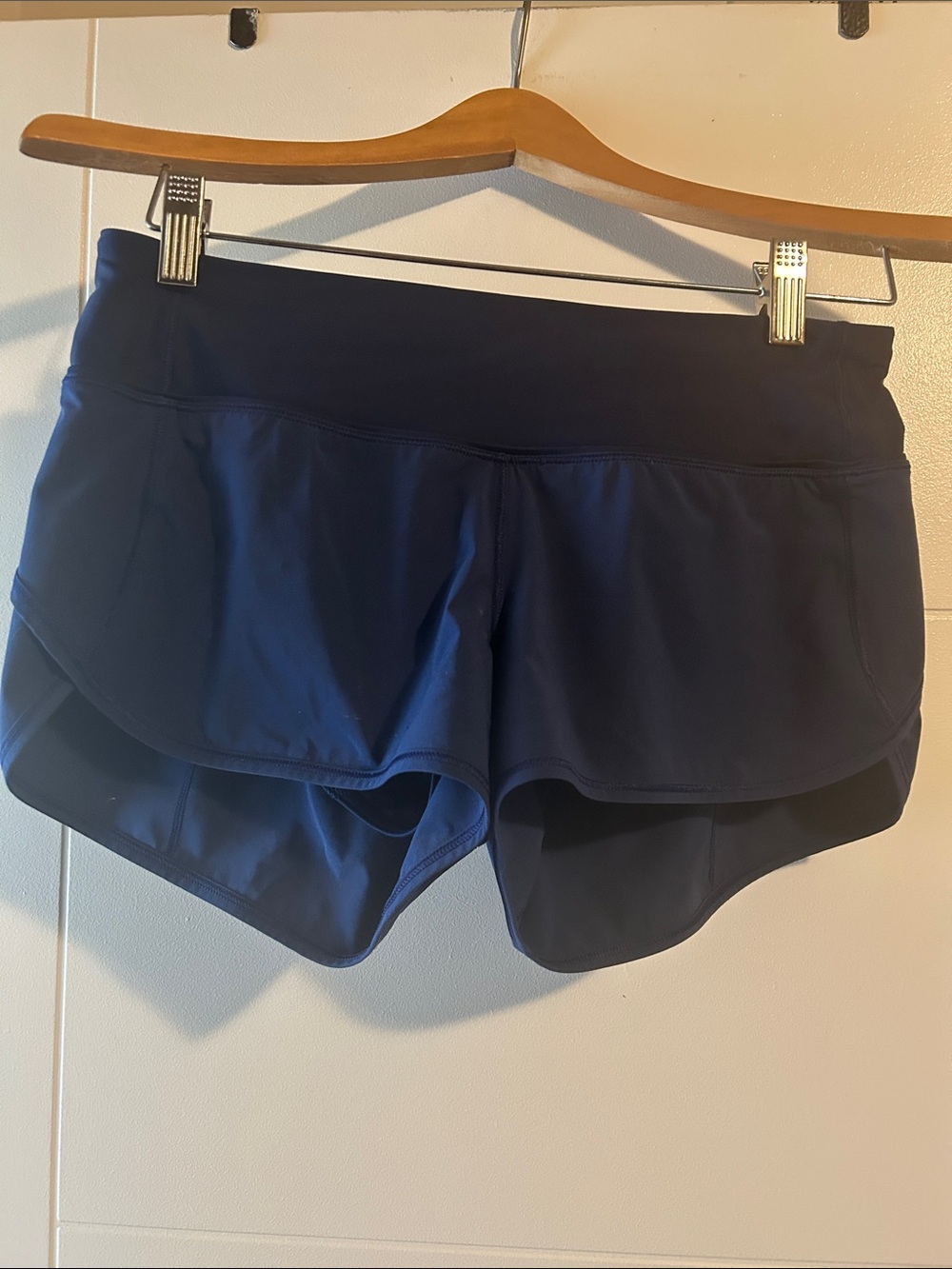 Lululemon Navy Athletic Shorts - Classic Performance